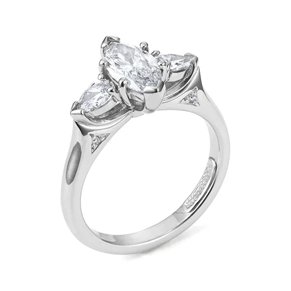 Amour Lab Grown Diamond Engagement Ring