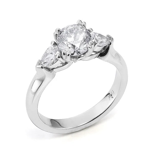 Eternal Embrace Lab Grown Diamond Engagement Ring