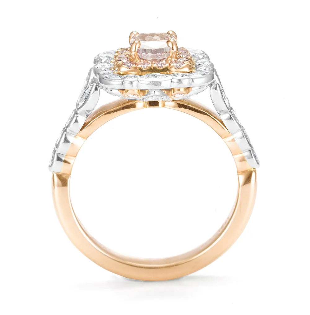 Celestial Rosé Lab Grown Diamond Engagement Ring