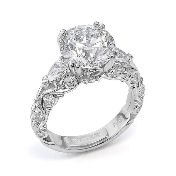 Glacial Grace Lab Grown Diamond Engagement Ring