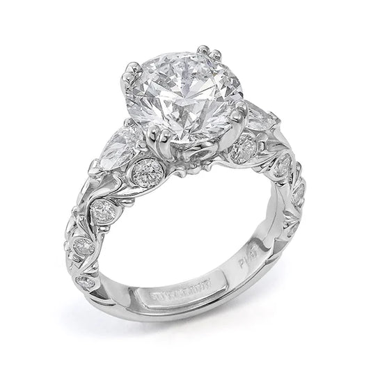 Glacial Grace Lab Grown Diamond Engagement Ring